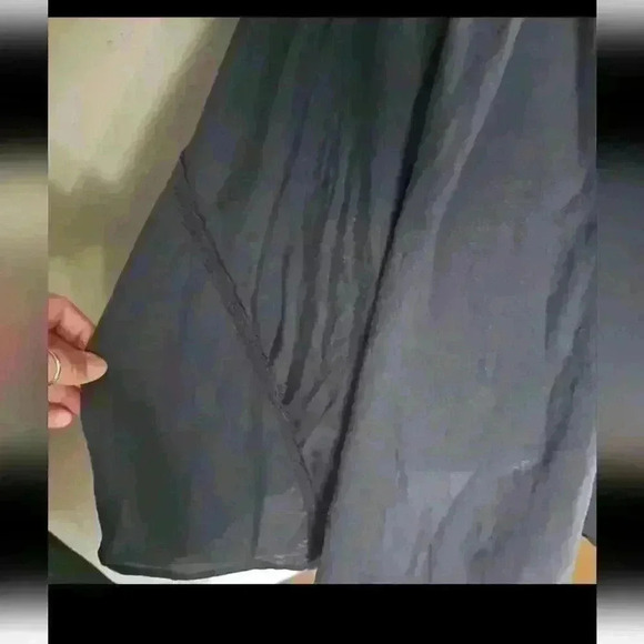 Intimately Free Free People Womens Blue Boho Crochet Neck Short Swing Dress XS - Picture 8 of 14